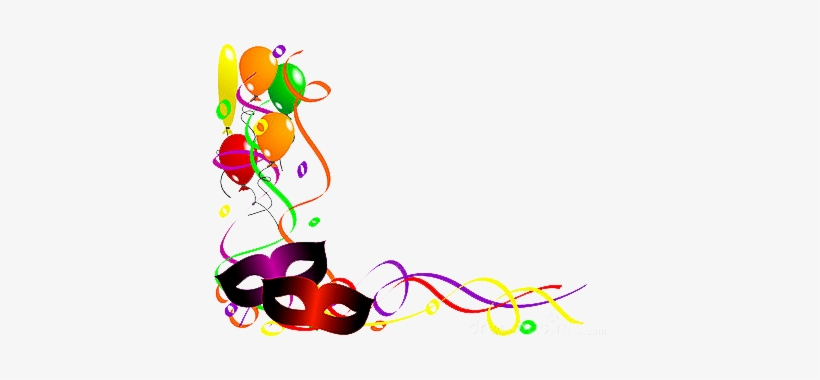 Máscaras De Carnaval Em Png - Palloncini Carnevale, transparent png #2361860