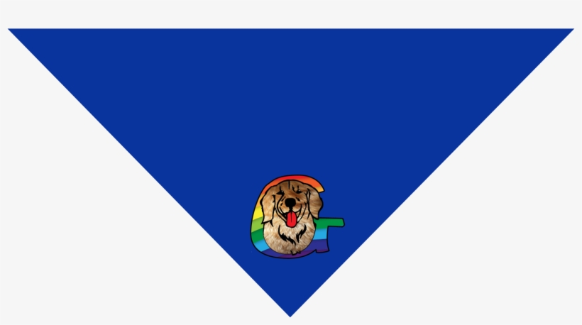 Blue Dog Bandana - Dog, transparent png #2362048