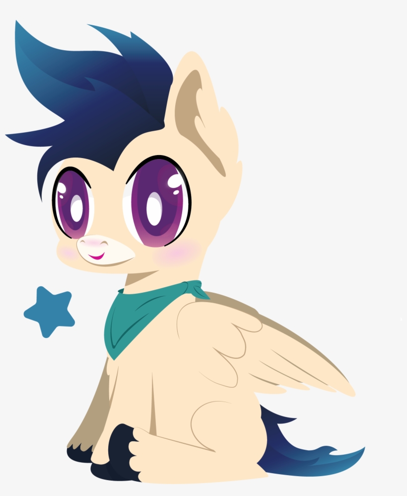 Lordswinton, Bandana, Blue, Chibi, Clydesdale, Commission, - Cartoon, transparent png #2362229