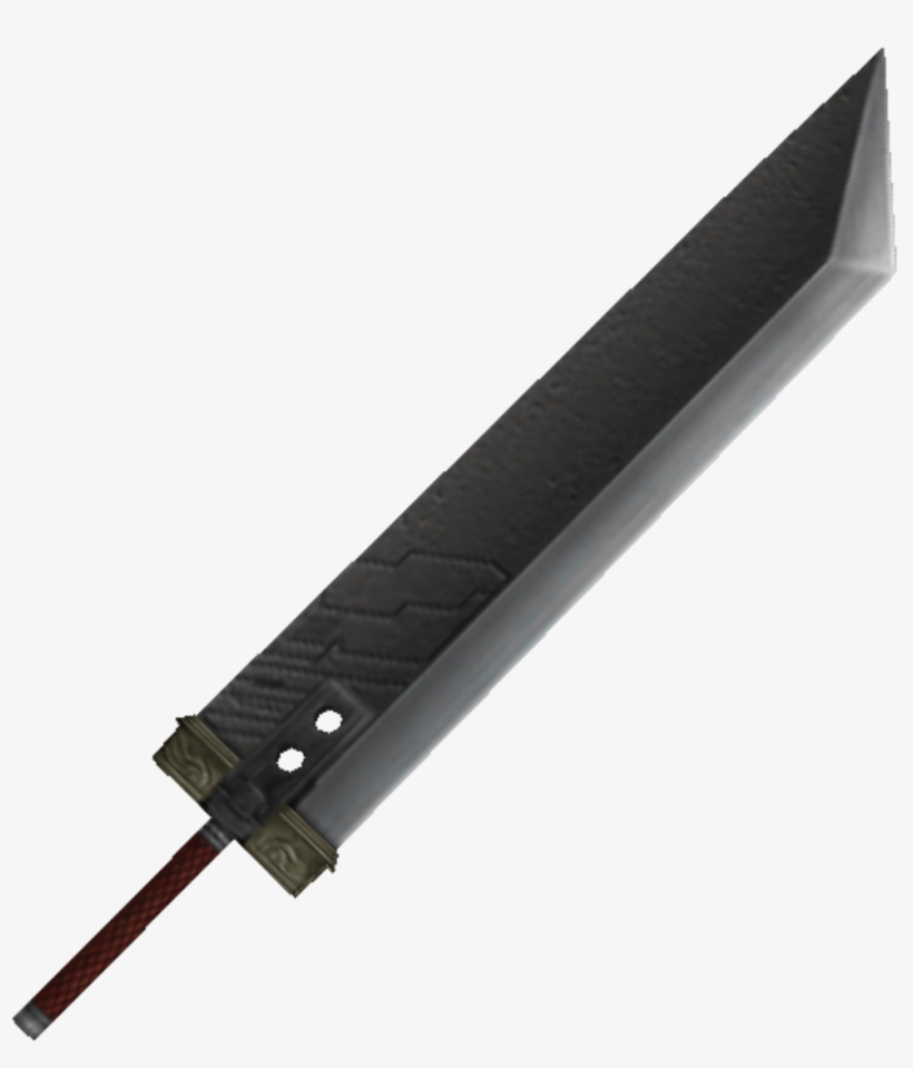 Crisis Core - Buster Sword, transparent png #2362978