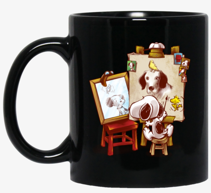 Snoopy Mug The Buster Sword In The Stone Coffee Mug - Beagle Portrait Transparent Hard Pc Case Cover, transparent png #2363285