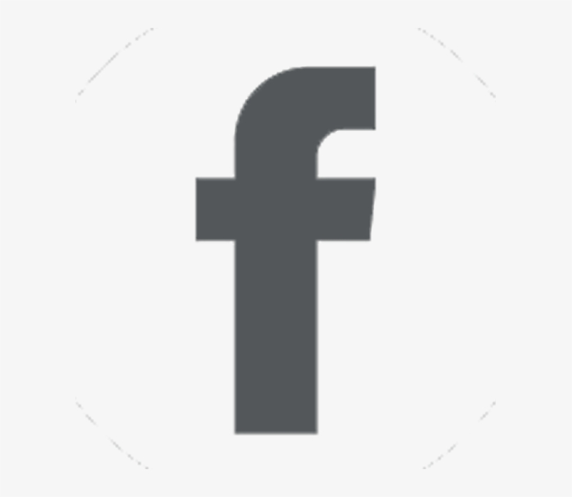 Clickable Facebook Icon - Facebook Icon Grey Png, transparent png #2363290