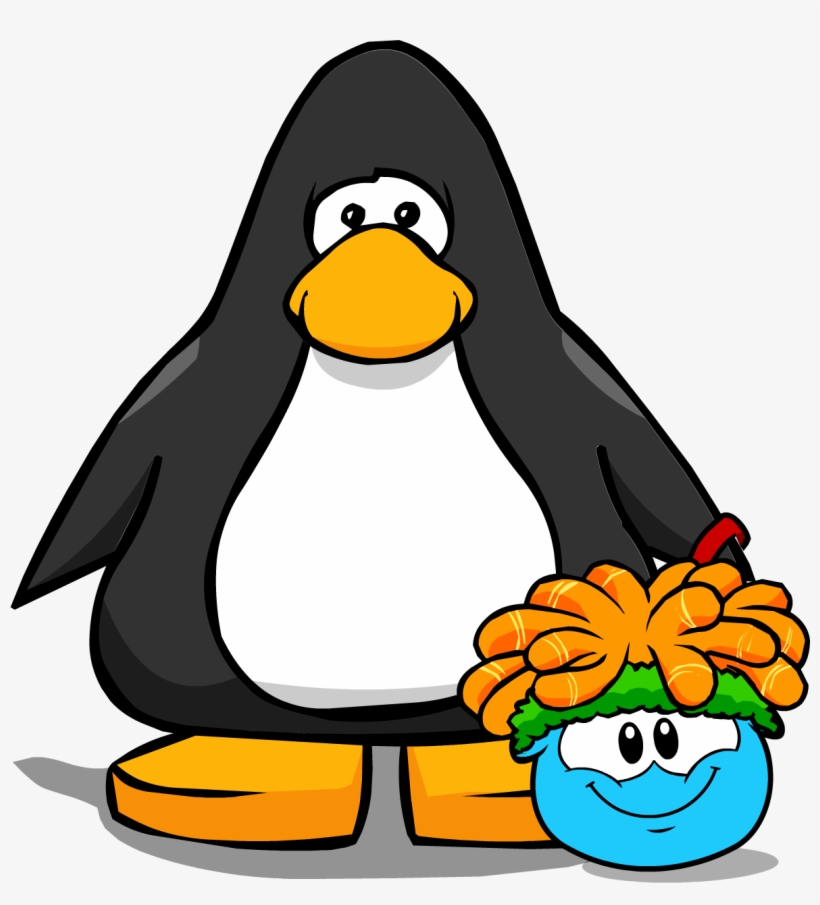 The Workout Curl On Player Card - Club Penguin Penguin Transparent, transparent png #2363687