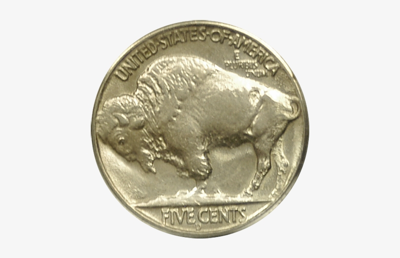 D Buffalo Nickel 3 Legs Pcgs Mint State - Buffalo Head Nickel, transparent png #2363883