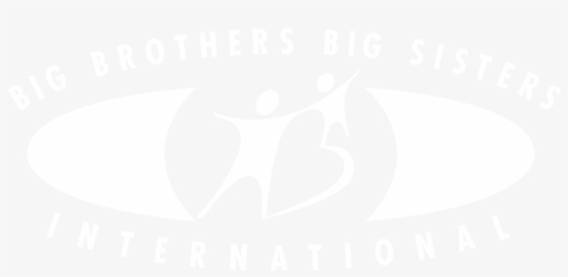 Big Brothers Big Sisters International 01 Logo Black - Crowne Plaza White Logo, transparent png #2363903