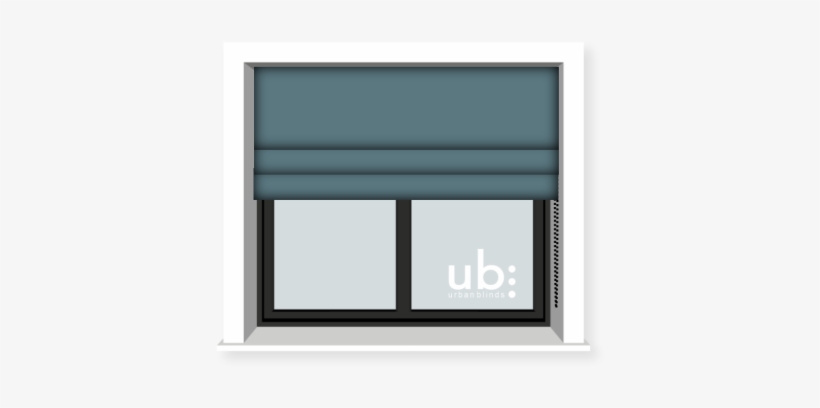 Visual Representation Of Roman Blinds - Roman Blind Png, transparent png #2364074