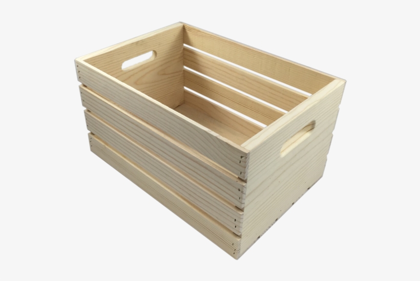 Standard Pine Crate - Crate, transparent png #2364916