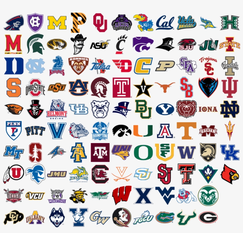 March Madness - 2017 Ncaa Tournament Team Logos, transparent png #2364940