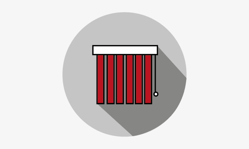 Vertical Blinds - Graphic Design, transparent png #2364981