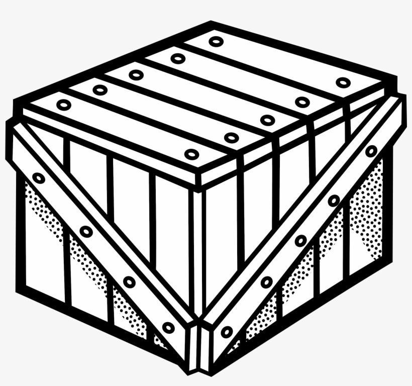 Crate - Crate Clip Art, transparent png #2365006