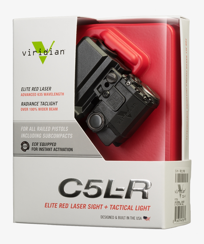 Previous - Viseur Laser Rouge Lampe Tactique Viridian X5l-r Universel, transparent png #2365217