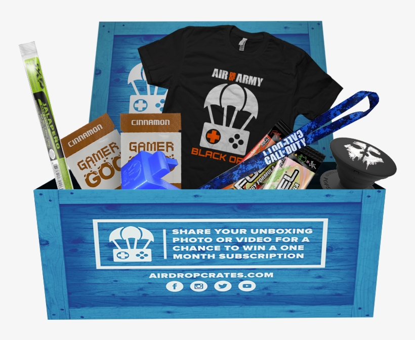 Call Of Duty Crate - Call Of Duty, transparent png #2365455