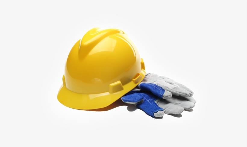 Safety Equipment Png Clipart - Hard Hat And Gloves, transparent png #2365587