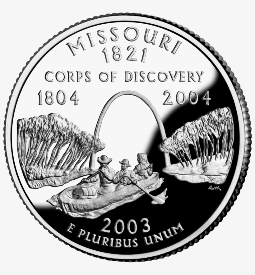 Missouri Quarter - 2003 Missouri Quarter, transparent png #2365761