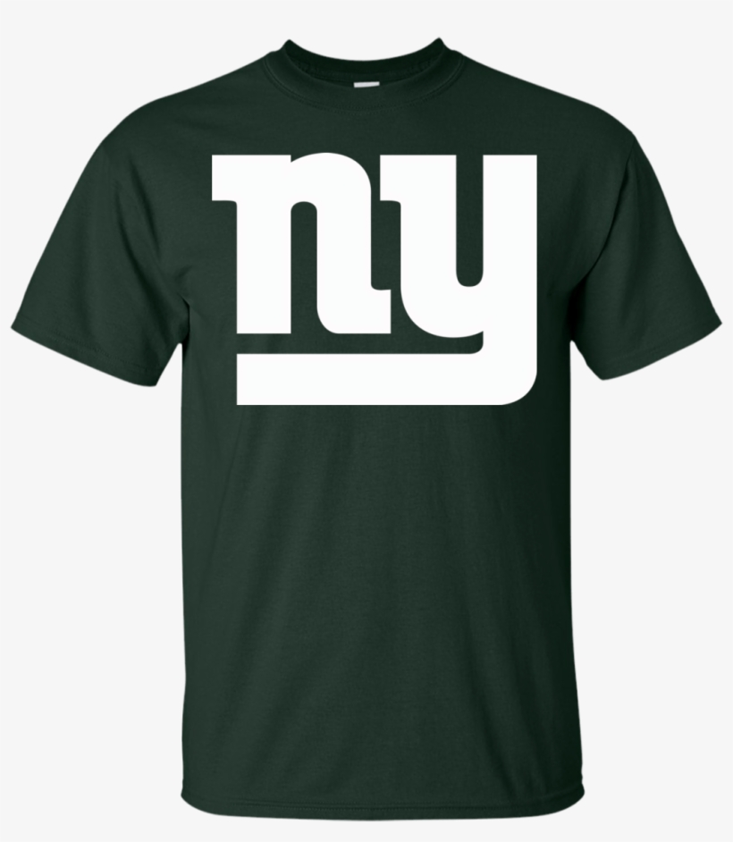New York Giants Ny Giants Logo Football Men's T-shirt - Nfl History Of The New York Giants, transparent png #2365836