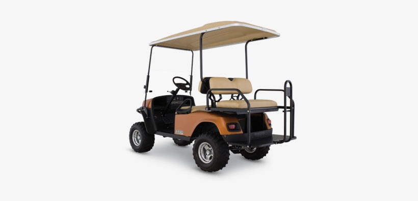 With Its Rear Facing Bench Seat And Powerful Electric - Golf Cart, transparent png #2365983