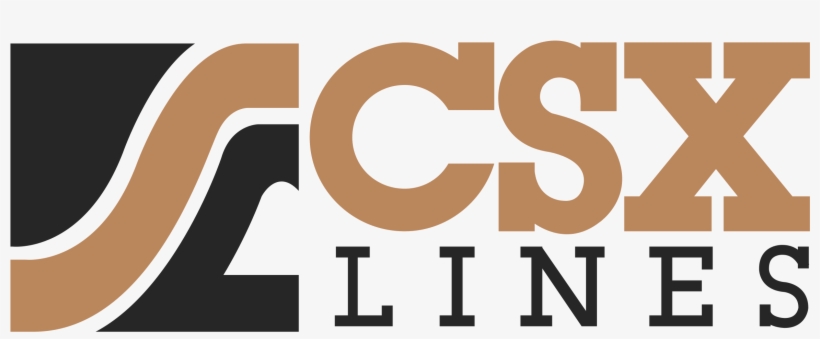 Csx Lines Logo Png Transparent - Csx Transportation, transparent png #2366569