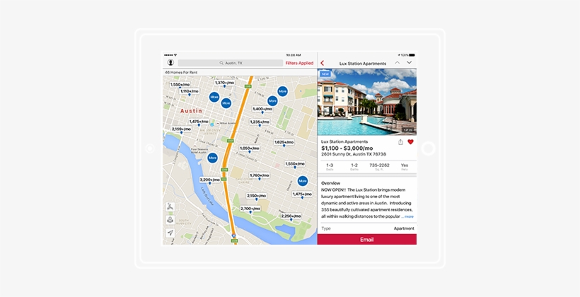 Ipad Rentals App - Realtor Com App, transparent png #2366663