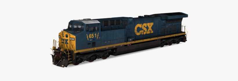 Ge Ac6000cw Csx Yn3 2 Pack - Locomotive, transparent png #2367076
