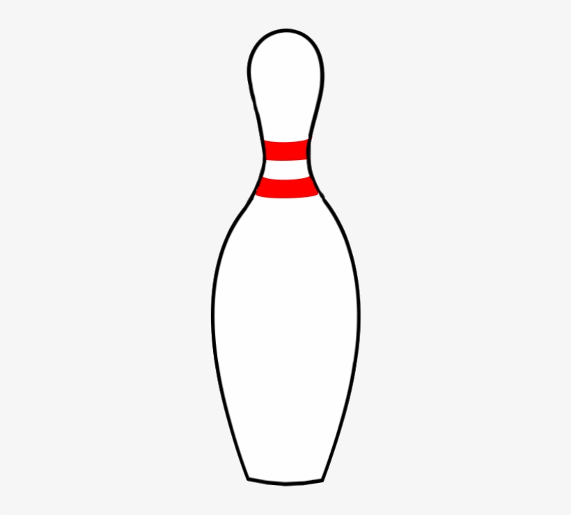 Bowling Clipart Transparent - Bowling Pin Clipart No Background, transparent png #2367675
