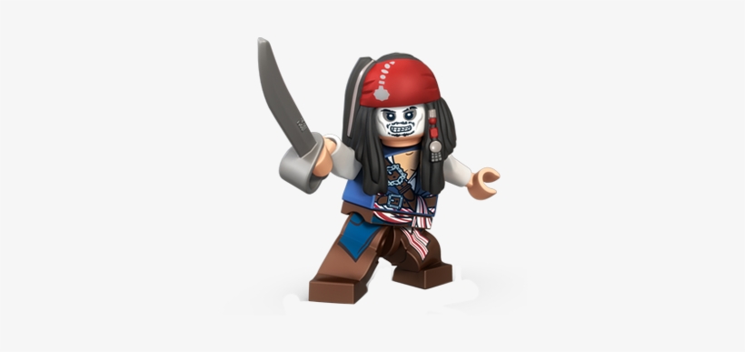 Lego Jack Zombie - Lego Pirates Of The Caribbean Png, transparent png #2368072