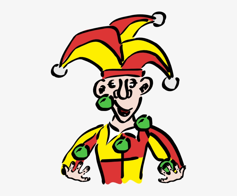 Jester Clipart Animated - Juggling: Journal Notebook, 6 X 9 Inches, Lined Pages, transparent png #2368131