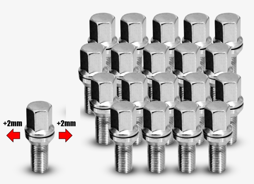 Pcd Adjusting Or "wobble" Bolts Chrome - Bolt, transparent png #2368400