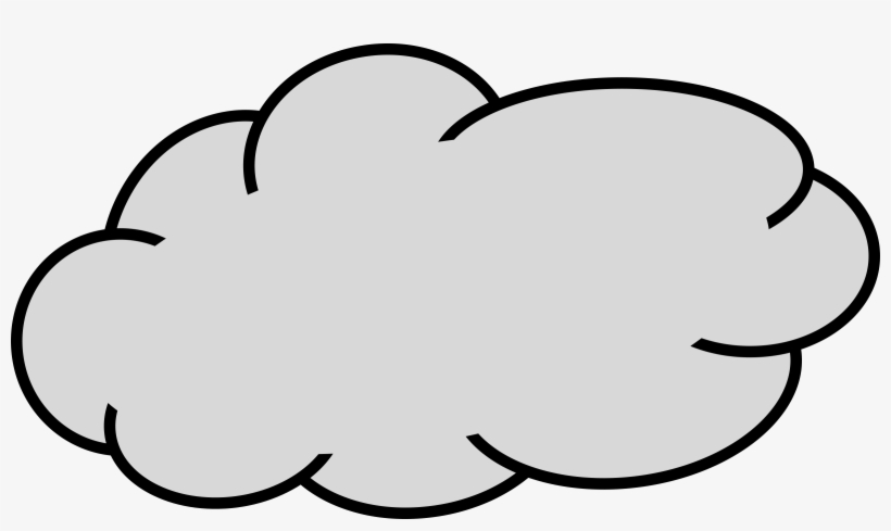 Gray Cloud Clipart Cloud Clipart, transparent png #2368565