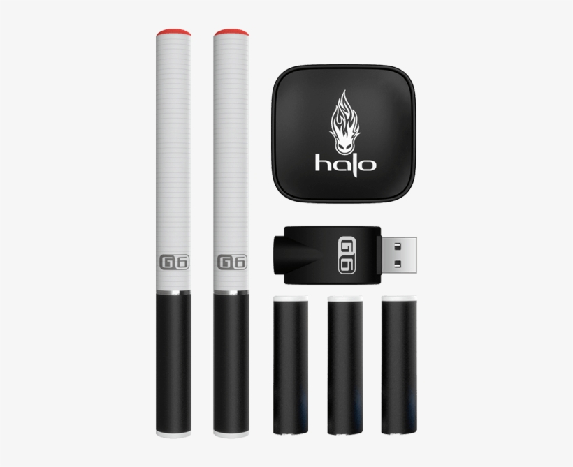 Why The Cartomizer Is The Most Important Technology - Halo G6 E Cig Starter Kit, transparent png #2368714