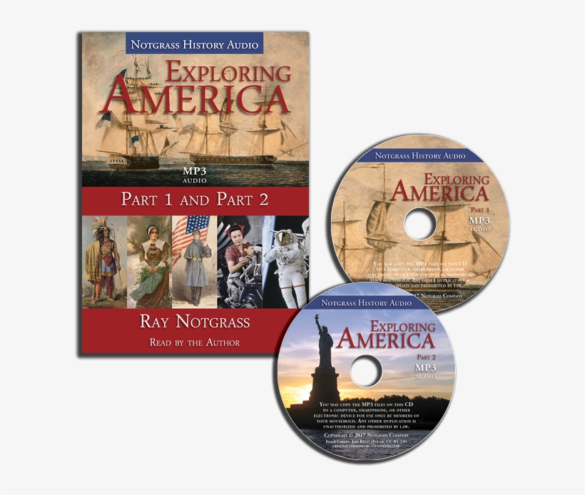 Exploring America Audio Supplement - Exploring America: American History, English, And Bible, transparent png #2368979
