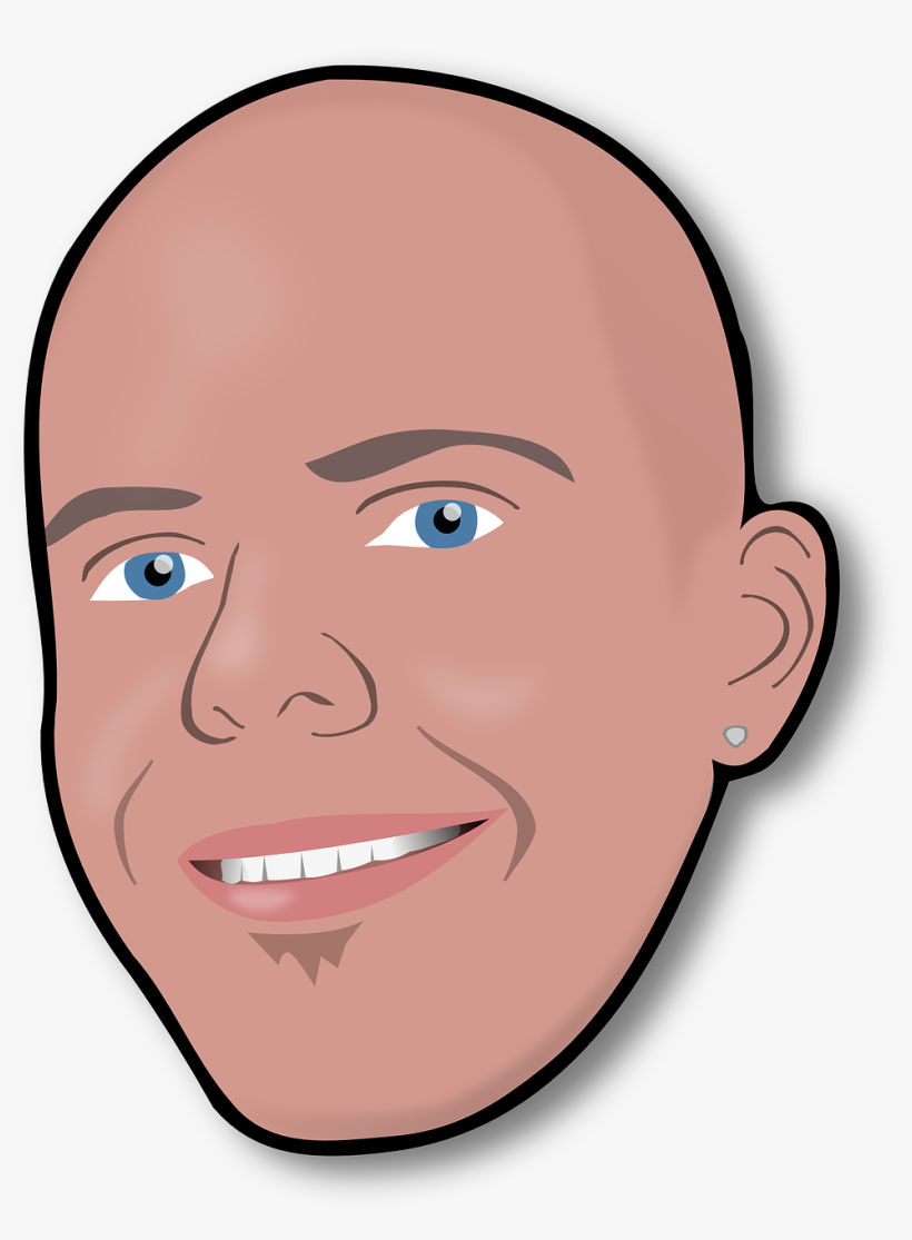 A Wooden Handle With A Spear And A Smiling Head - Head Clip Art, transparent png #2369544