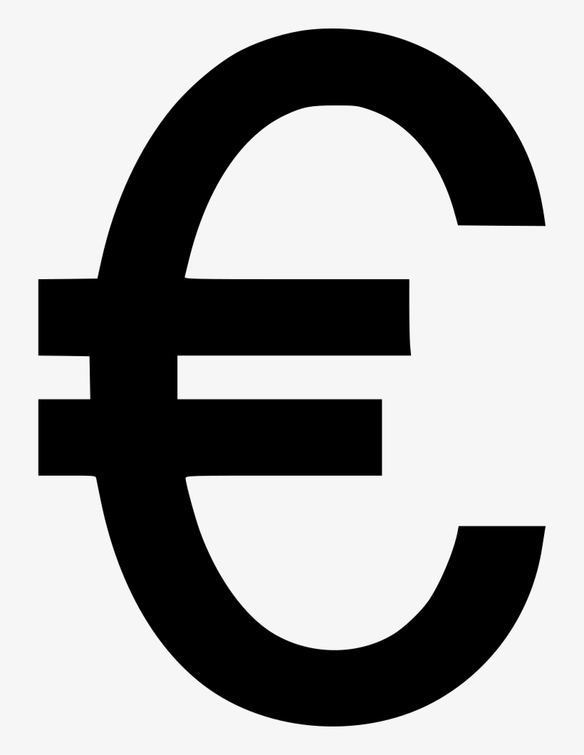 Currency Money Payment Sign Euro Comments - Euro Icon Png, transparent png #2369722