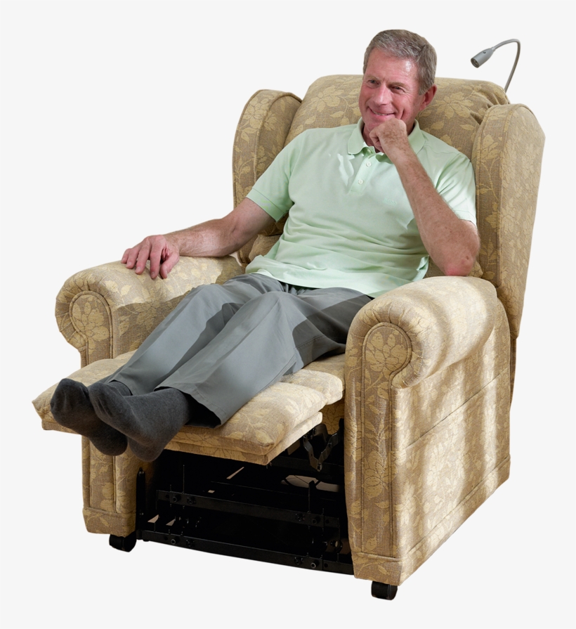 Riser Recliner Chair - Chair, transparent png #2370250