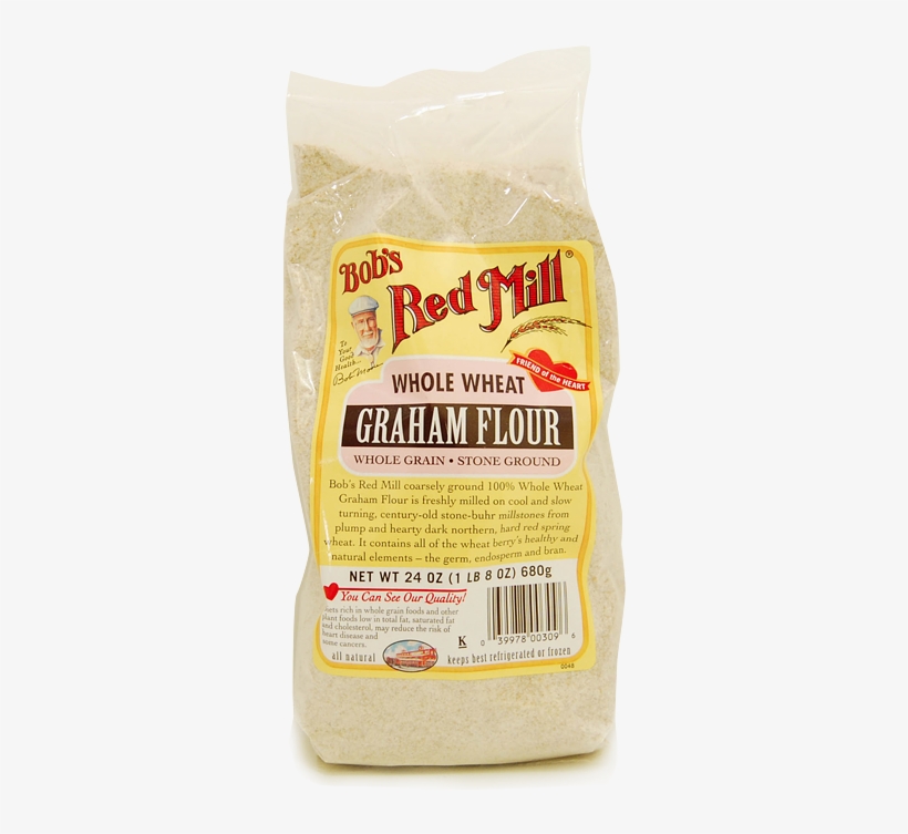 Flour Png Download - Bob's Red Mill Whole Wheat Graham Flour, 24 Oz, (pack, transparent png #2370387