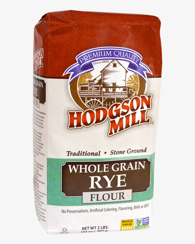 Rye Flour - Hodgson Mill Flour, Rye - 5 Lb Bag, transparent png #2370414
