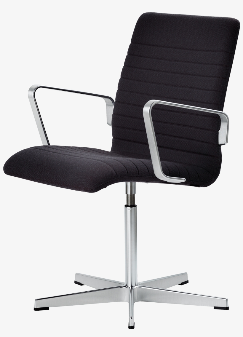 Oxford™ Premium - Arne Jacobsen Office Chair, transparent png #2370416