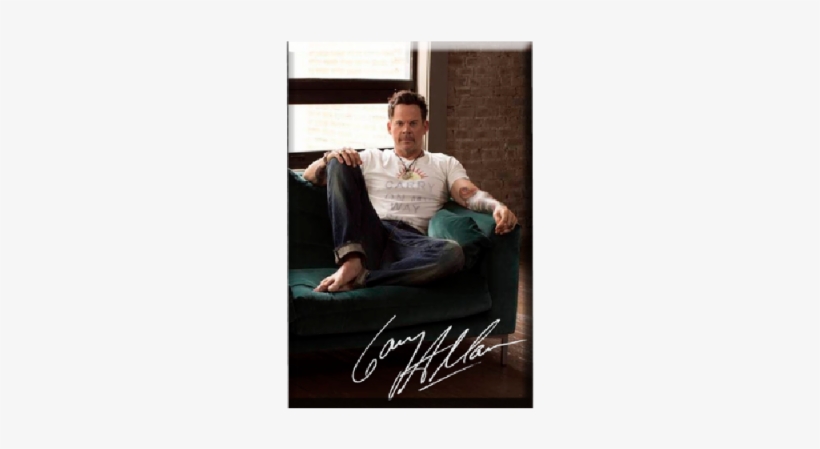 Gary Allan Magnet- Green Couch - Gary Allan, transparent png #2370458
