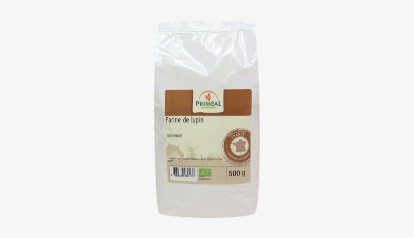Lupin Flour - Priméal Farine De Lupin 500 G, transparent png #2370859