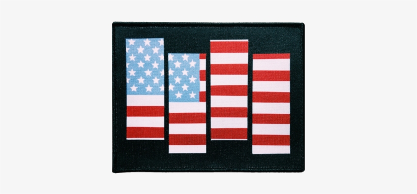 American Black Flag Patch - Flag, transparent png #2370889