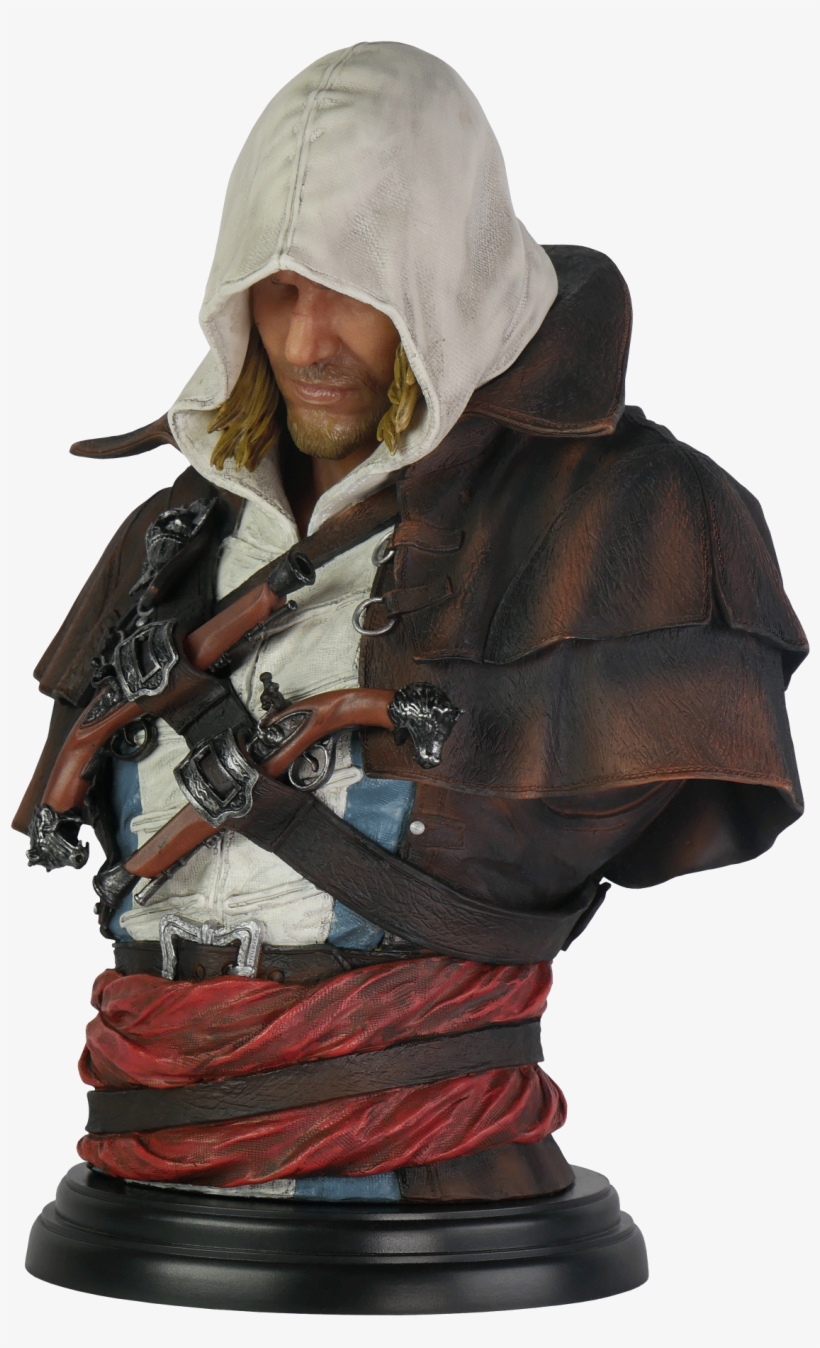 Assassin's Creed® Iv Black Flag™ - Edward Assassin's Creed Bust, transparent png #2370987