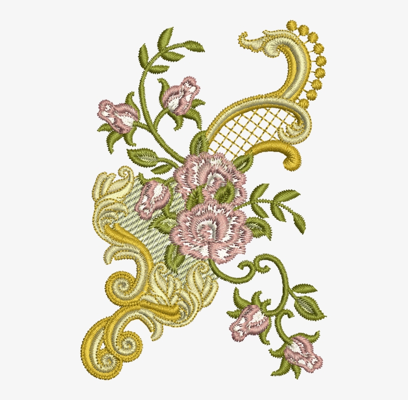 Rose Designs For Embroidery, transparent png #2371238