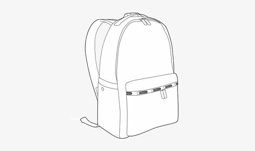 Как нарисовать рюкзак