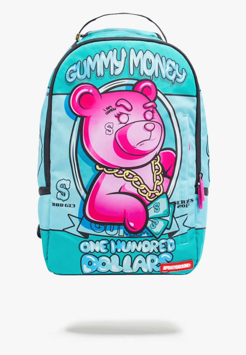 Sprayground Pink Gummy Money Backpack - Pink Gummy Money Sprayground, transparent png #2371374