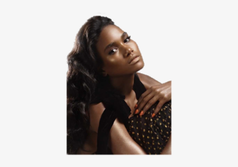 Mujer Africana Dark Skin Makeup, Natural Makeup, Nude - Hair Impact Brazilian 9a Virgin Unprocessed 100% Human, transparent png #2371890