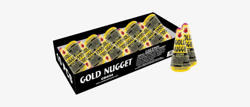 Gold Nugget Cone - Graphic Design, transparent png #2371917