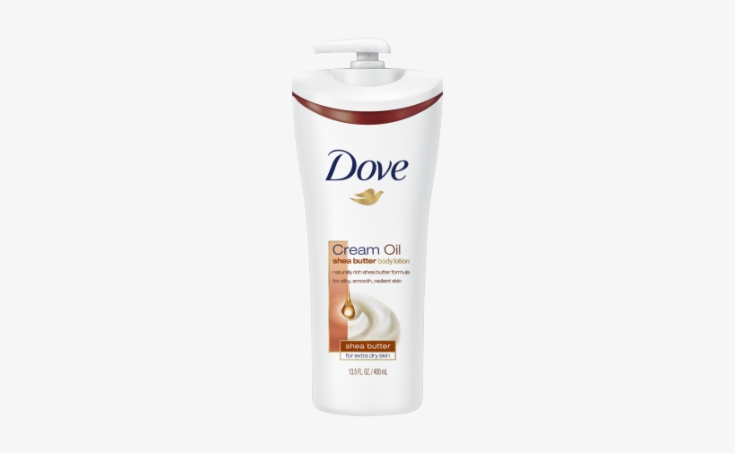 Dove Cream Oil Shea Butter Body Lotion, transparent png #2372411