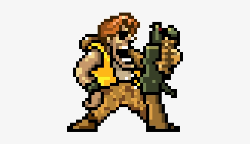 Tarma-metal Slug - Pixel Art Metal Slug, transparent png #2372758