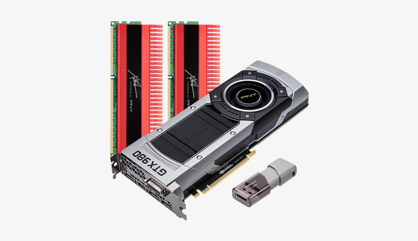 Gtx980 8gbx2ram 32gb Turbousb Bundle - Nvidia Gtx 980, transparent png #2372824