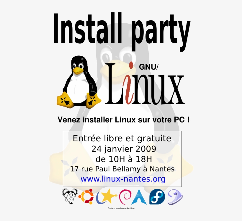 Affiche-small - Cafepress Tux Linuxer Wall Calendar, transparent png #2372968