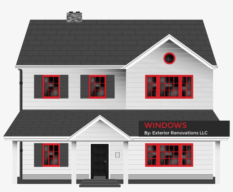 Window Services - House, transparent png #2374059